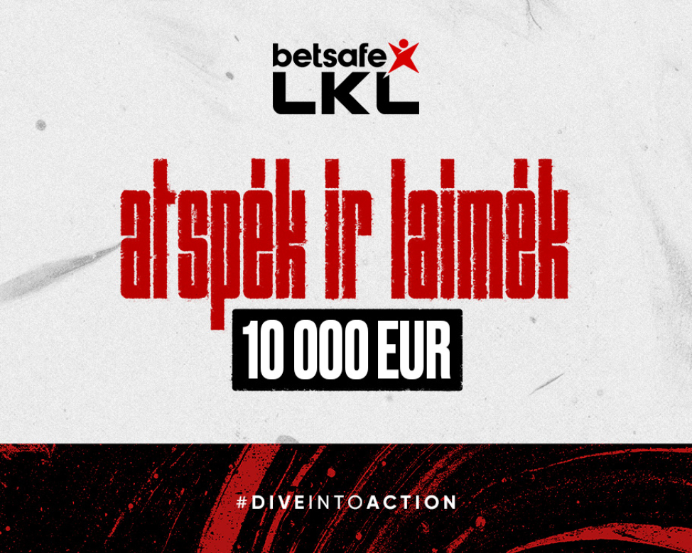 „Betsafe-LKL“ spėlionė – laimėk 10 tūkst. eurų