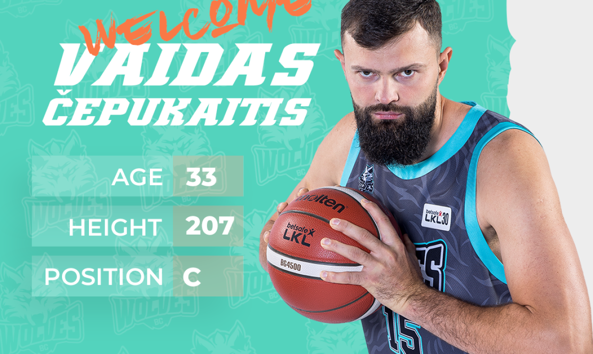 „Wolves“ papildė V. Čepukaitis - LKL.LT