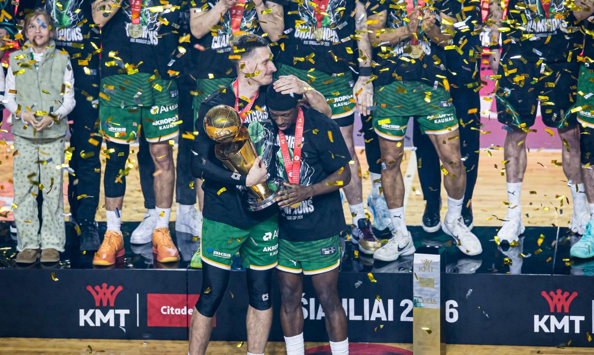 Anksti intrigą nužudęs „Žalgiris“ ir vėl karūnuotas Citadele KMT čempionu